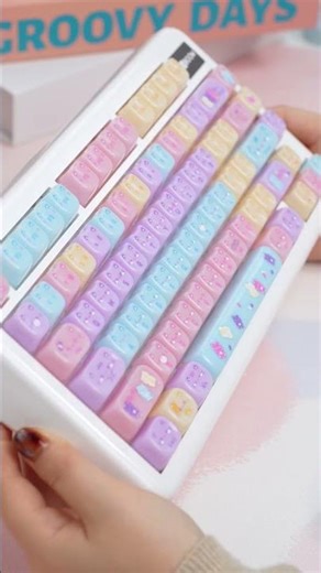 Pre-Order & Save $5！NOW！KiiBOOM Meow Pudding Keycap Set