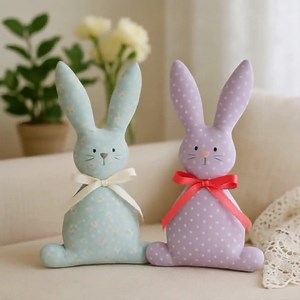 Bunny Sewing Pattern PDF: DIY Rabbit Decor, 3 Sizes, Beginners Guide - Etsy