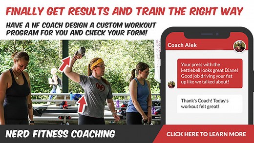 Online Coaching: Fitness & Nutrition (by Nerd Fitness)