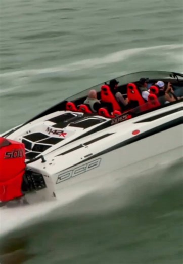 Birdseye View of the New M42 Powerboat