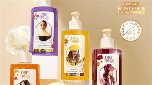 Karakter Emily Cooper di Emily in Paris Kini 'Muncul' Lewat Body Care - Tribunnews.com