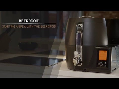 BeerDroid: Starting a Brew with the BeerDroid