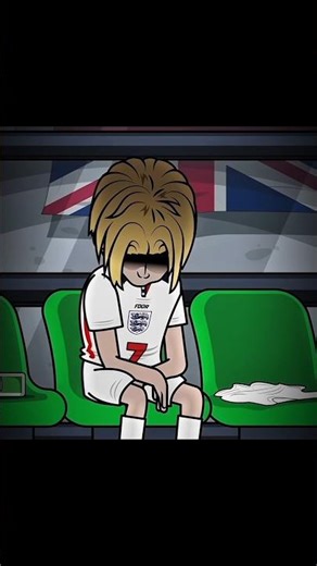 Beckham's red card at the World Cup 😳🙁