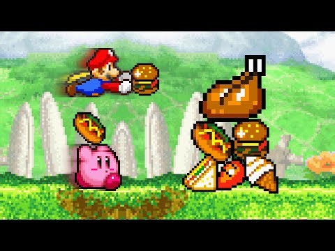 Mario and Kirby's Thanksgiving Gourmet Race!