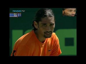 Marcelo Ríos vs Andre Agassi SF Miami 2002 Highlights