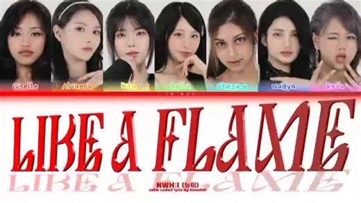 [LE COVER] LIKE A FLAME - NWH:I Cover by : Giselle, Alvaera, Dita, Bella, Chezu-e, Nadya, Reva #rvn #cover #kpop #song #fyp