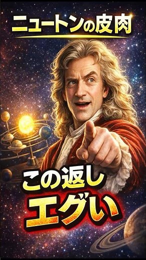 Newton's provocations are intense! Was the universe created by chance? [Science for Parents and C...