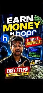Make Money on HOPR application Without Riding?🤑💸💰