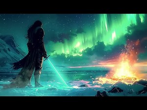 3 Hours Focus Visual | Aurora Night Journey