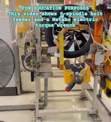 Rapid 5-Bolt Assembly #shorts #AutomotiveEngineering #Manufacturing #CarAssembly #Tech #Automation