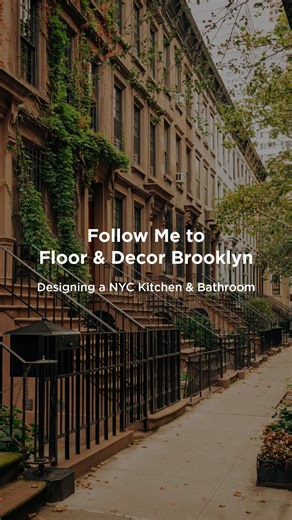 Floor & Decor on Instagram: "Follow Ashley, Lifestyle & Trends Expert, from an Upper Eastside apartment to the Brooklyn Floor & Decor flagship store. She’s looking for the perfect art deco-inspired tile and mosaics to upgrade a quintessential NYC kitchen and bathroom."