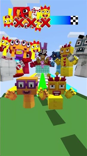 Sprunki Numbers Sky Guess Logo😱✅ P.1 #minecraft #sprunki