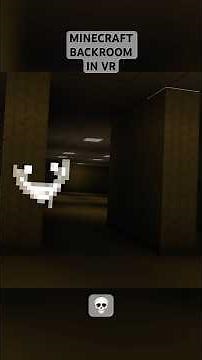 MINECRAFT BACKROOM IN VR #pcgamepasspartner #gaming #vr