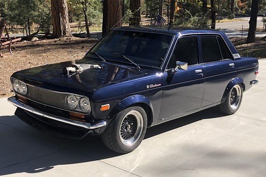 Supercharged VG33-Powered 1971 Datsun 510 Sedan