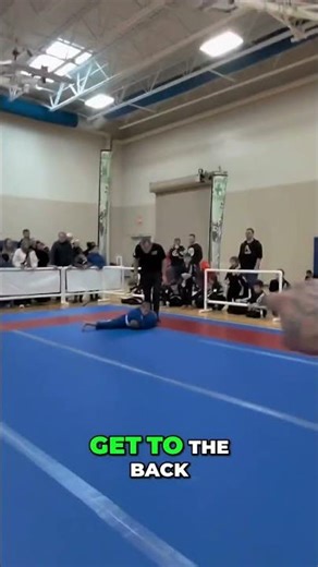 Wrestling Ref's Intense Commands: Pinning, Rolling, and Mounting! #shorts