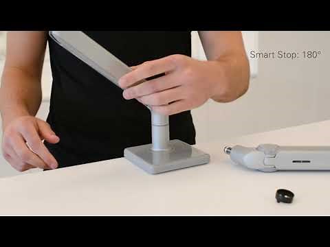 Humanscale Monitorarme Montageanleitung
