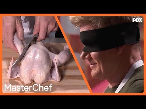 Gordon Shows Off His Chicken Cutting Skills | Season 10 Ep. 5 | MASTERCHEF