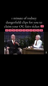 Rodney Dangerfield Fairs Scene: Best One-Liners Compilation