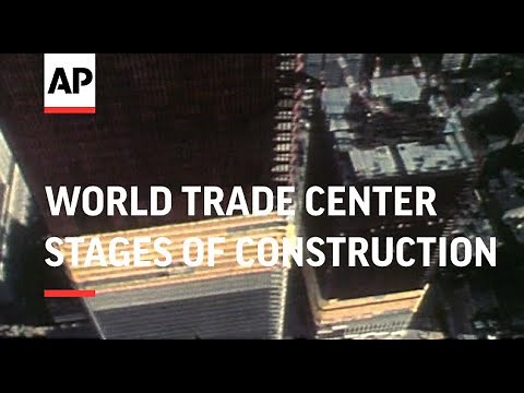 World Trade Center In Various Stages Of Construction