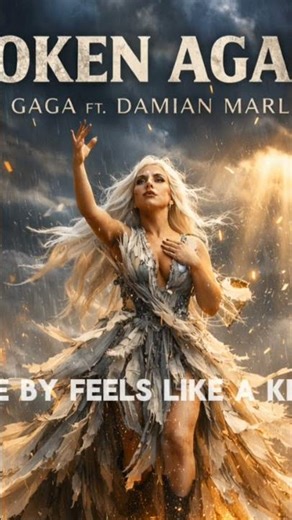Lady Gaga ft Damian Marley – Broken Again (Official AI Lyrics Video)