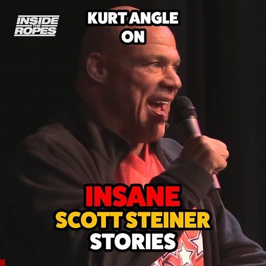 269K views · 3.5K reactions | Kurt Angle on INSANE Scott Steiner stories | The History of Wrestling | Facebook
