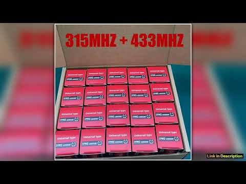 Programable TPMS Sensors 2 in 1 433MHz315MHz Support Programing with TS501 TS508 TS601 TS608 ITS600