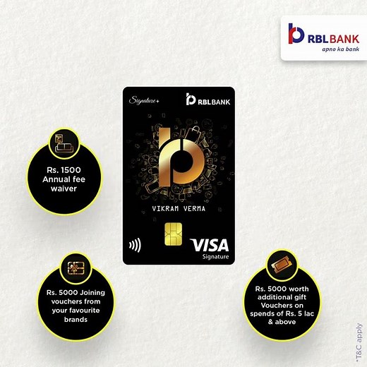 Signature + Debit card Introduction