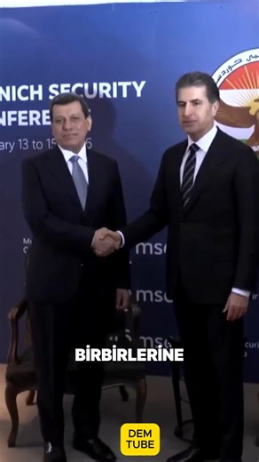 MÜNİH’TE TARİHİ SARILIŞ #trending #viral #history #turkey #nechirvanbarzani #MazloumAbdi