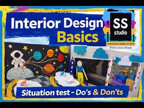 NIFT Situation Test Preparation I Interior design basics I Episode 4