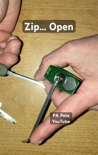 Abus 72/40 Zipped Open, Gentle Reach by Covert Instruments #lockpicking #locksport #shorts #skills