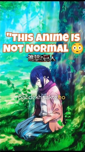 “This anime is not normal 😳 | #attackontitan #shorts #anime #silentframe