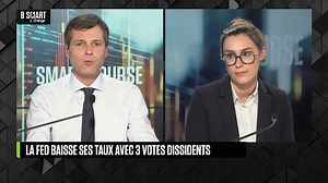 SMART BOURSE - La Fed baisse ses taux avec trois votes dissidents