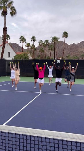 Best adult tennis camp ever 🎾💞 #Runaway #TRUSTFALL | p nk