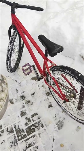Should I clean my bike from snow in winter?