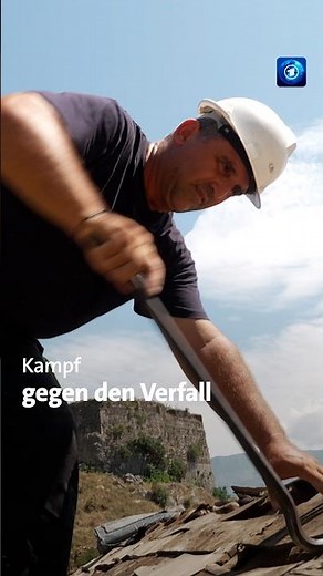 UNESCO-Weltkulturerbe Gjirokastra: Kampf gegen den Verfall #tagesschau #albanien #shorts