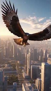 The Overconfident Pigeon Who Challenged a Hawk 😂🐦 | Hilarious 3D Cartoon Short #3danimation