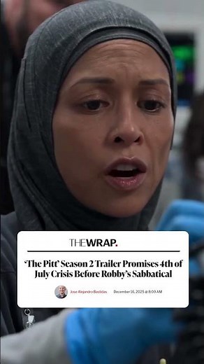 Watch the First Trailer for "The Pitt" Season 2
