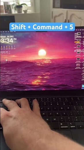 Shift + Command + 5 to Screenshot and Screen Record on Mac