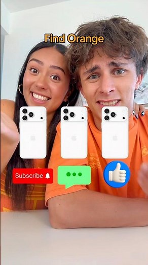 Find the iPhone 17 pro max IQ challenge! 🧡🍊🎃 #shorts #challenge