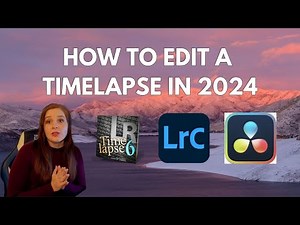 How to edit a Timelapse using LRTimelapse, Lightroom and Davinci Resolve