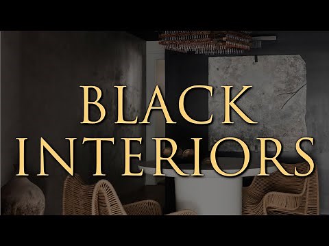 Black Colour Palette Decorating | 9 Interior Styling Tips for a Dramatic, Elegant Look