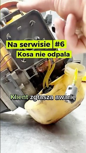 Kosa spalinowa nie odpala?