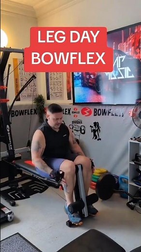 LEG DAY BOWFLEX HOME GYM #LEGDAY #GYM #YTSHORTS #squats
