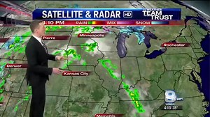 Here's your News 8 First at Four forecast with Meteorologist James Gilbert with details on the rainy weekend forecast: | News 8 WROC Rochester