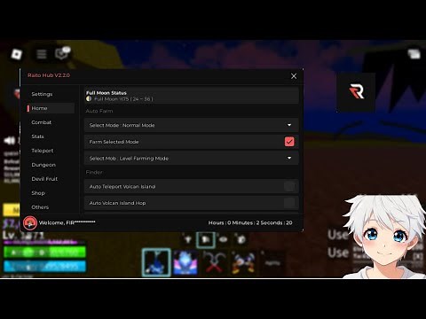 Auto Farm Like a Pro! 🌟 Raito Hub Script Showcase for Blox Fruits