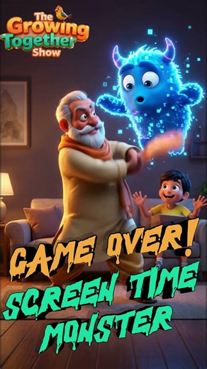 GAME OVER! Screen Time Monster Gets Smashed