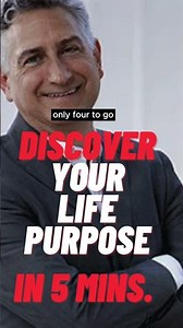 How to Discover Your Life Purpose in 5 minutes - PRT 2 - Adam Leipzig #inspiration #motivation