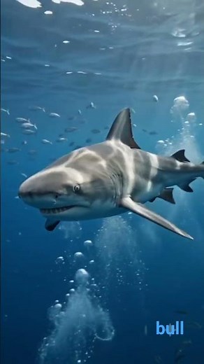 Bull Shark – The Ocean's Most Fearless Predator! 🦈🔥