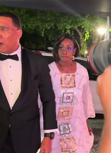 Behind every successful man, there is a good woman. Juliette Holness to the world