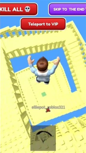 Jump from infinity stairs in Roblox